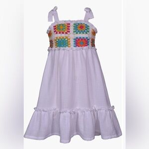 NEW…Iris & Ivy Embroidered Tiered Sundress